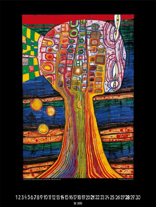 Großer Hundertwasser Art Calendar 2025 Limited Collector's Edition – Bild 10